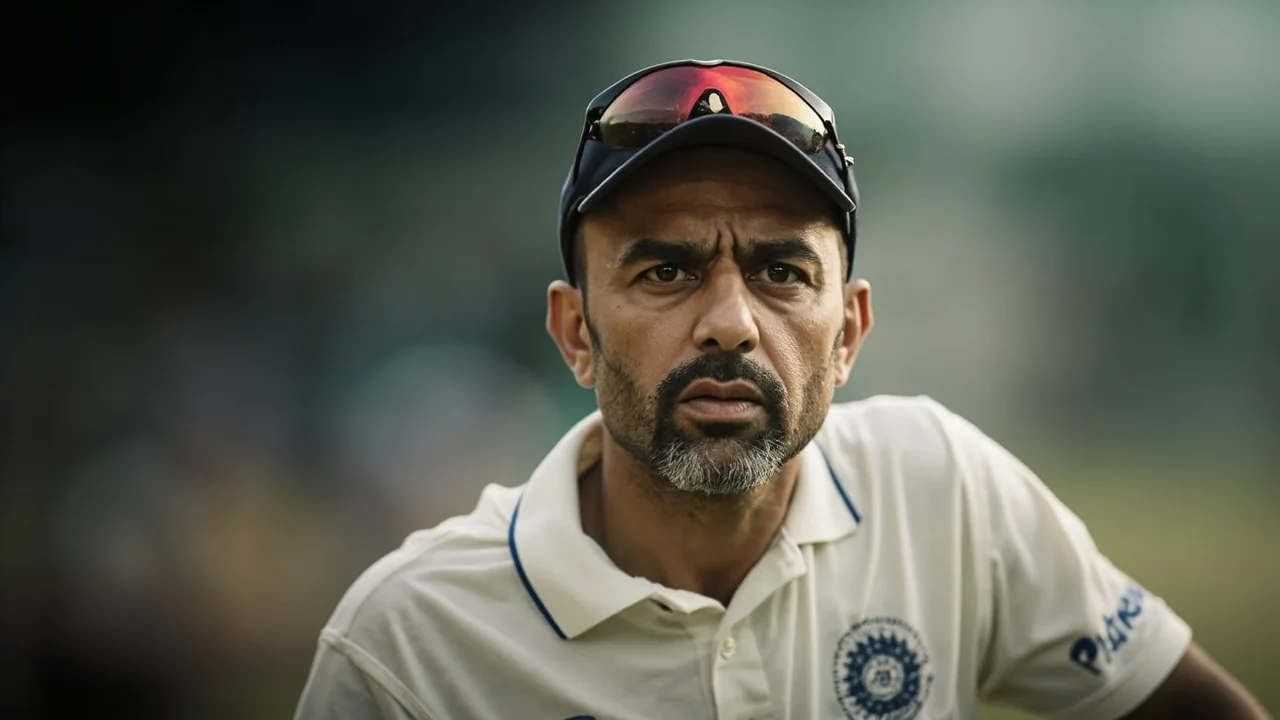 A Test batter in stance mid-innings, the kind of moment where the visible fluency hides how much the T20-to-Test technical base has actually changed